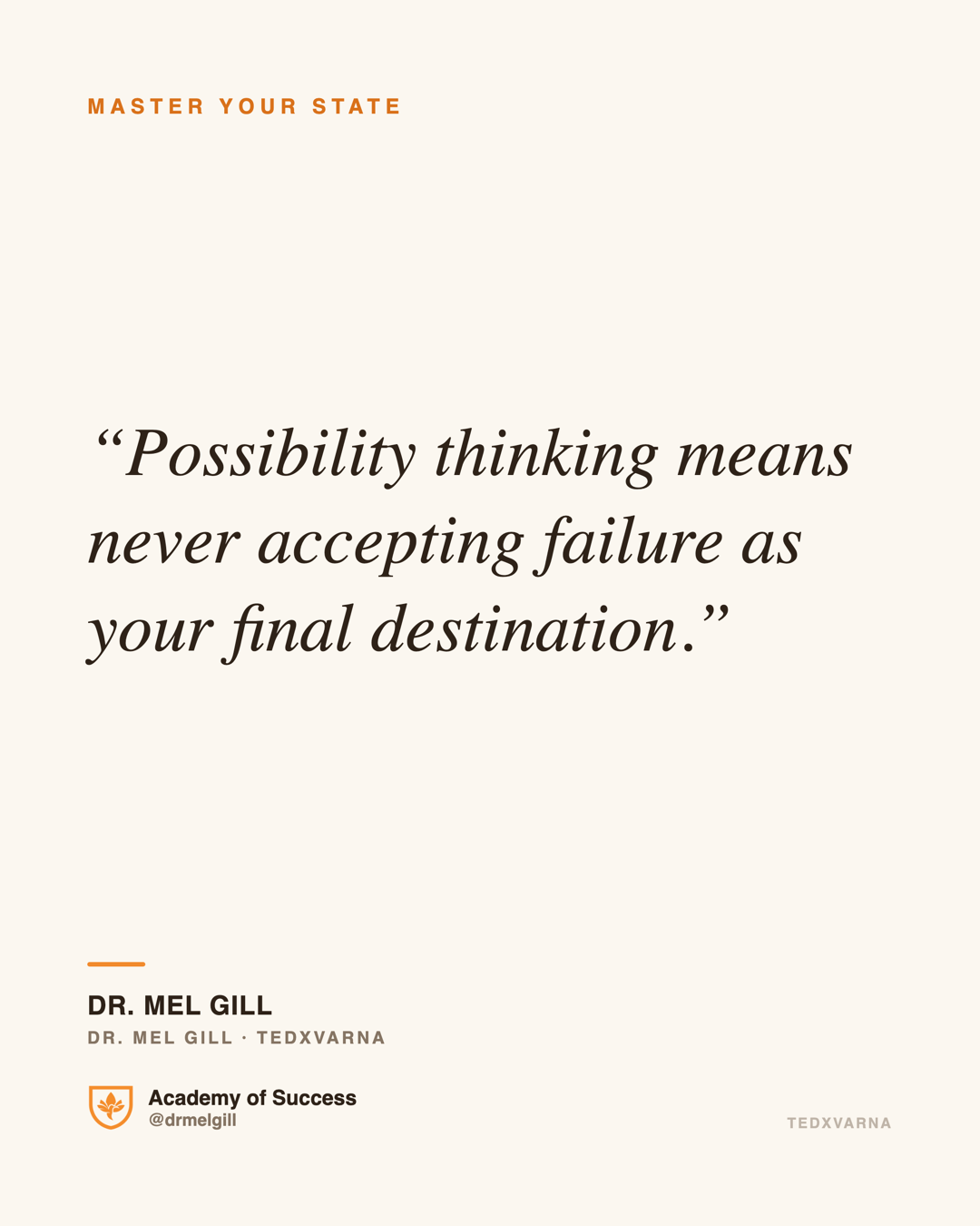 Possibility thinking