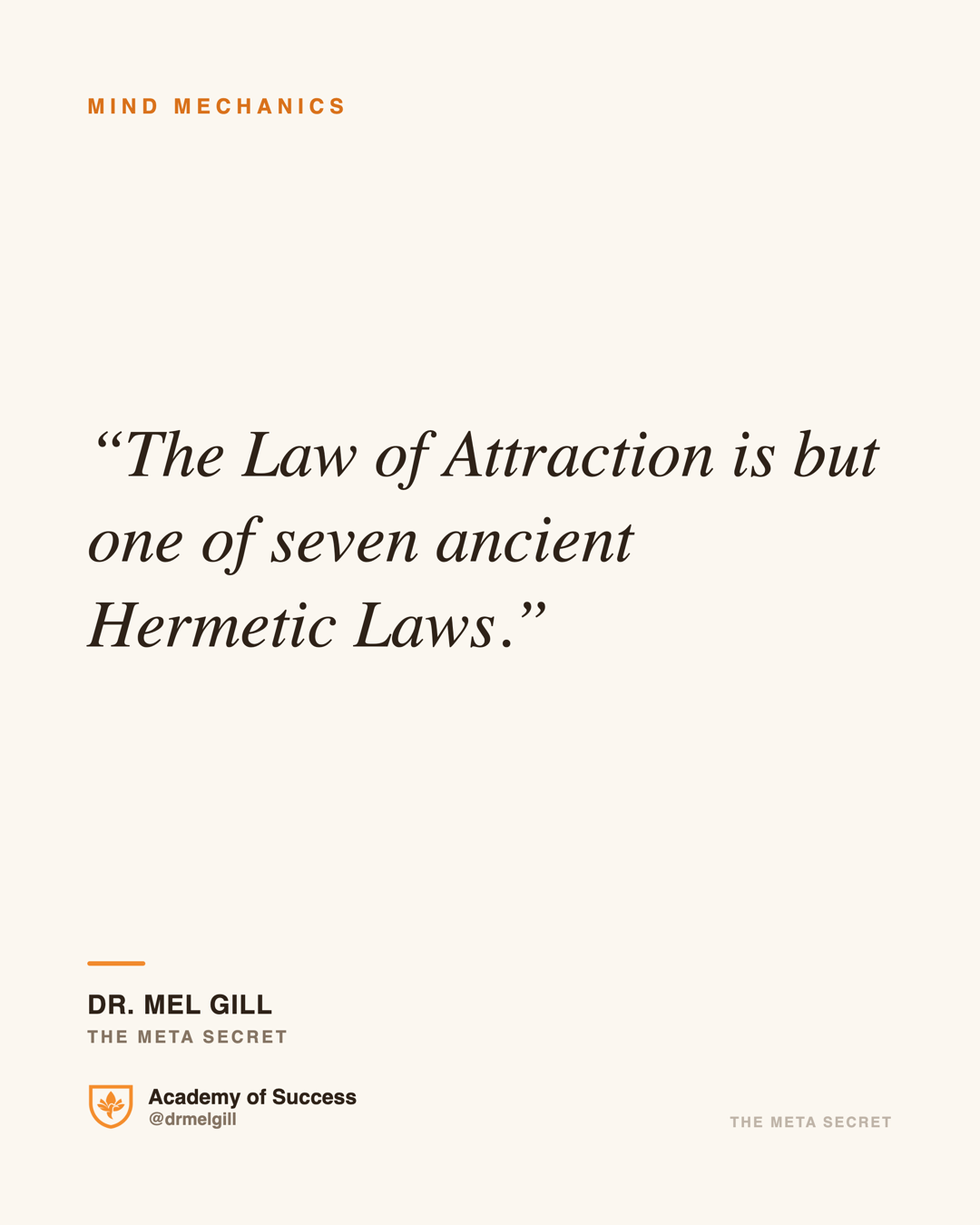 One of seven laws