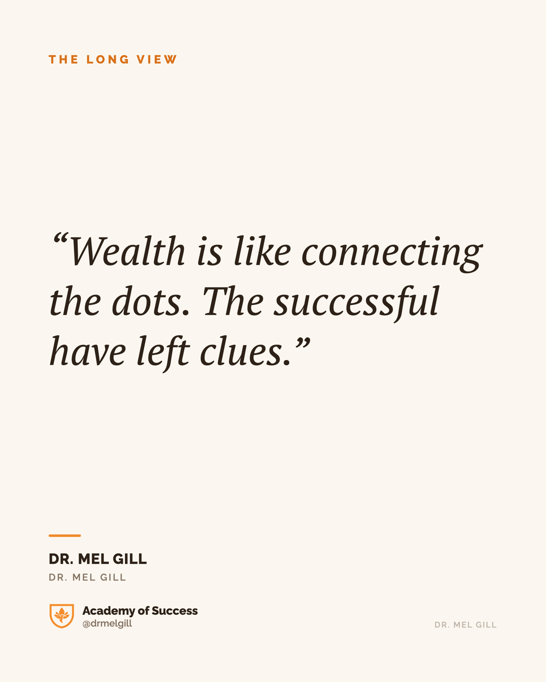 Connecting the dots